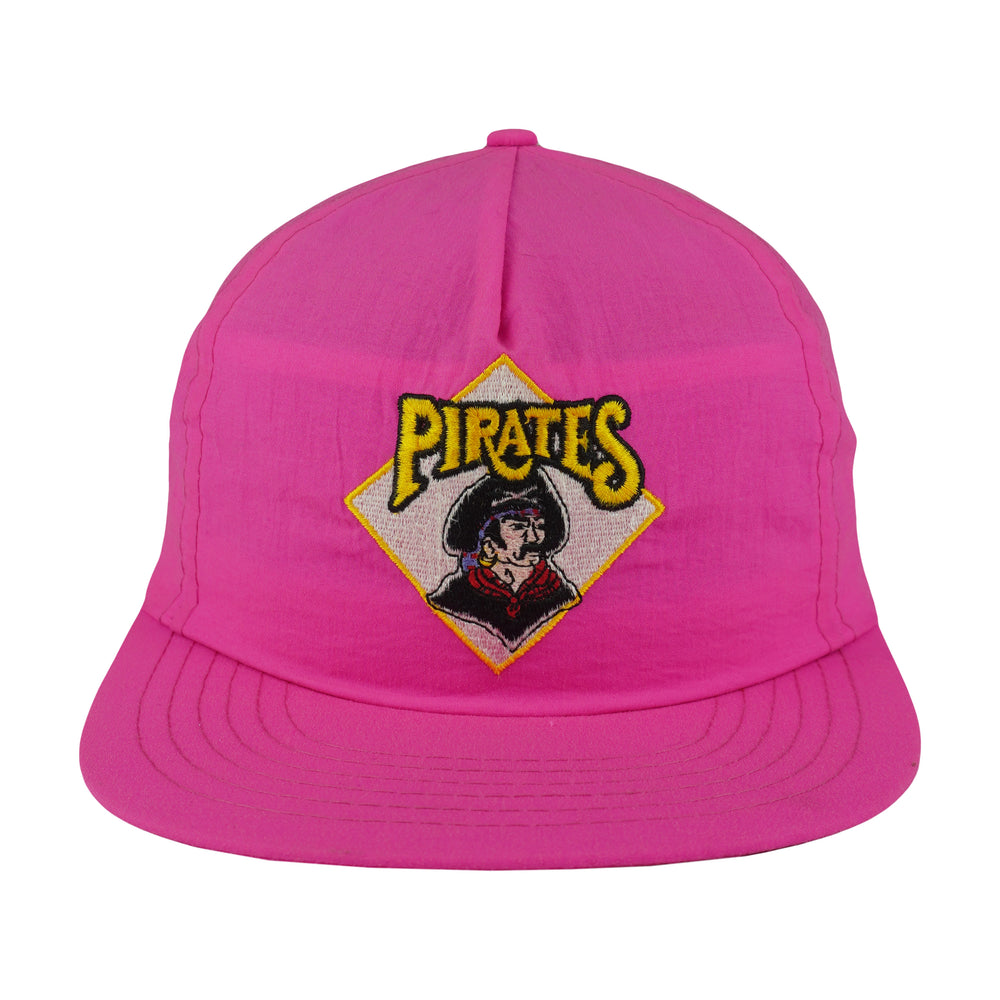 MLB (Annco) - Pittsburgh Pirates Snapback Hat 1990s OSFA Vintage Retro Baseball