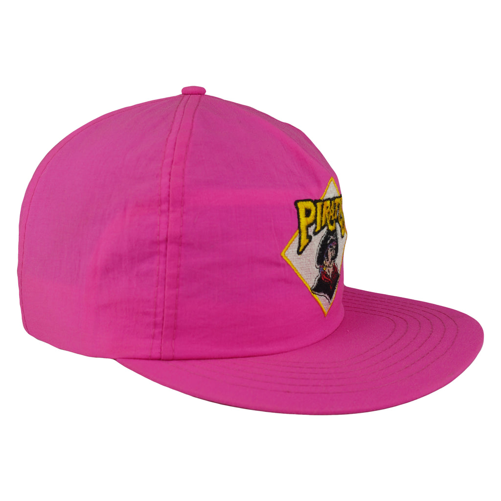 MLB (Annco) - Pittsburgh Pirates Snapback Hat 1990s OSFA Vintage Retro Baseball
