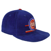 NBA (The Classic) - Detroit Pistons Corduroy Adjustable Hat 1990s OSFA Vintage Retro Basketball