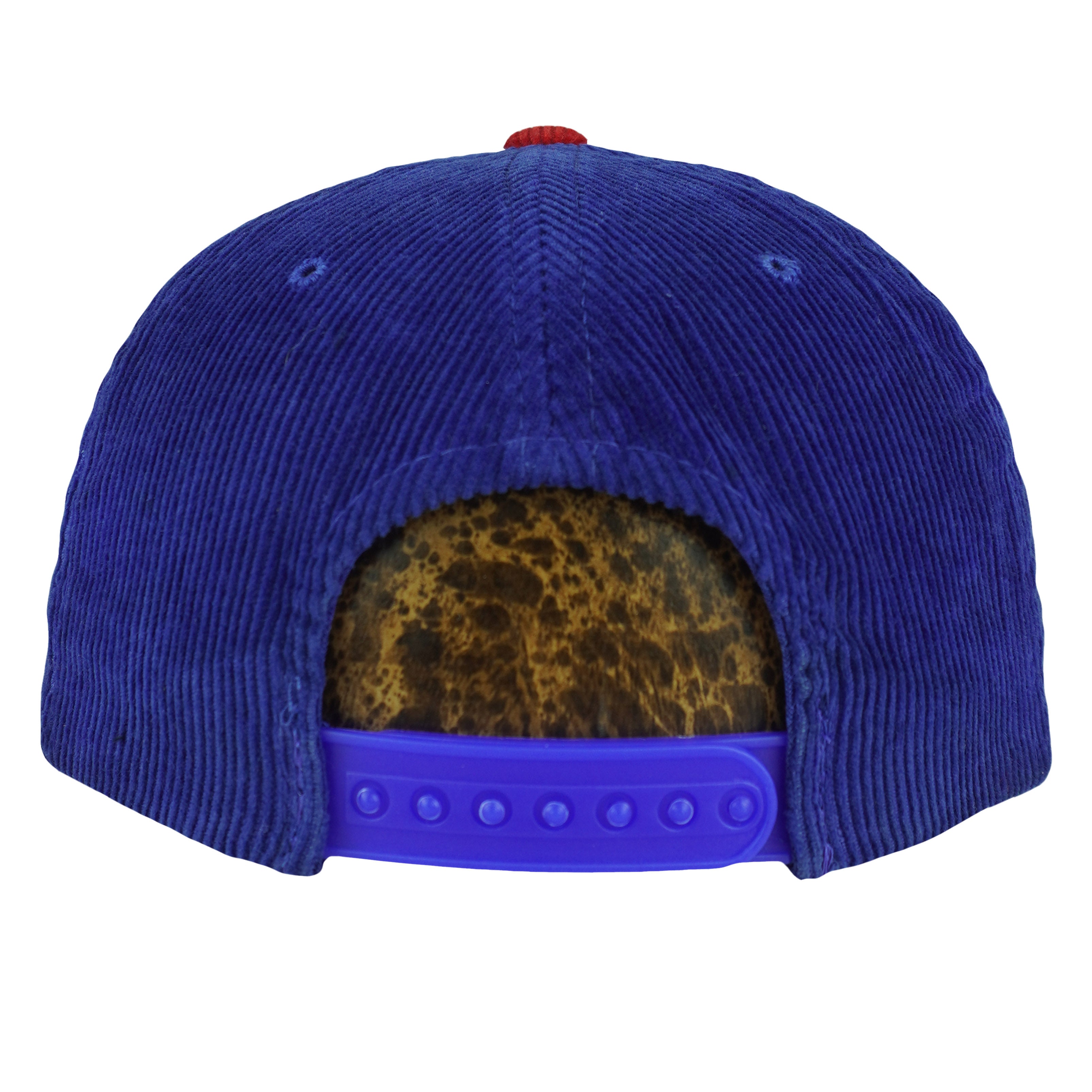 NBA (The Classic) - Detroit Pistons Corduroy Adjustable Hat 1990s OSFA Vintage Retro Basketball