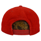 NFL (New Era) - Red Buffalo Bills Corduroy Snapback Hat 1990s OSFA Vintage Retro Football