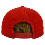 NFL (New Era) - Red Buffalo Bills Corduroy Snapback Hat 1990s OSFA Vintage Retro Football