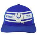 Vintage CFL (AJD) - Baltimore Colts Trucker Hat 1980s OSFA in white and blue
