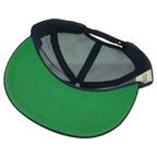 Interior sweatband and green underside of the Bears hat brim