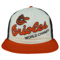 MLB (Annco) - Baltimore Orioles Mesh Snapback Hat 1990s OSFA Vintage Retro Baseball