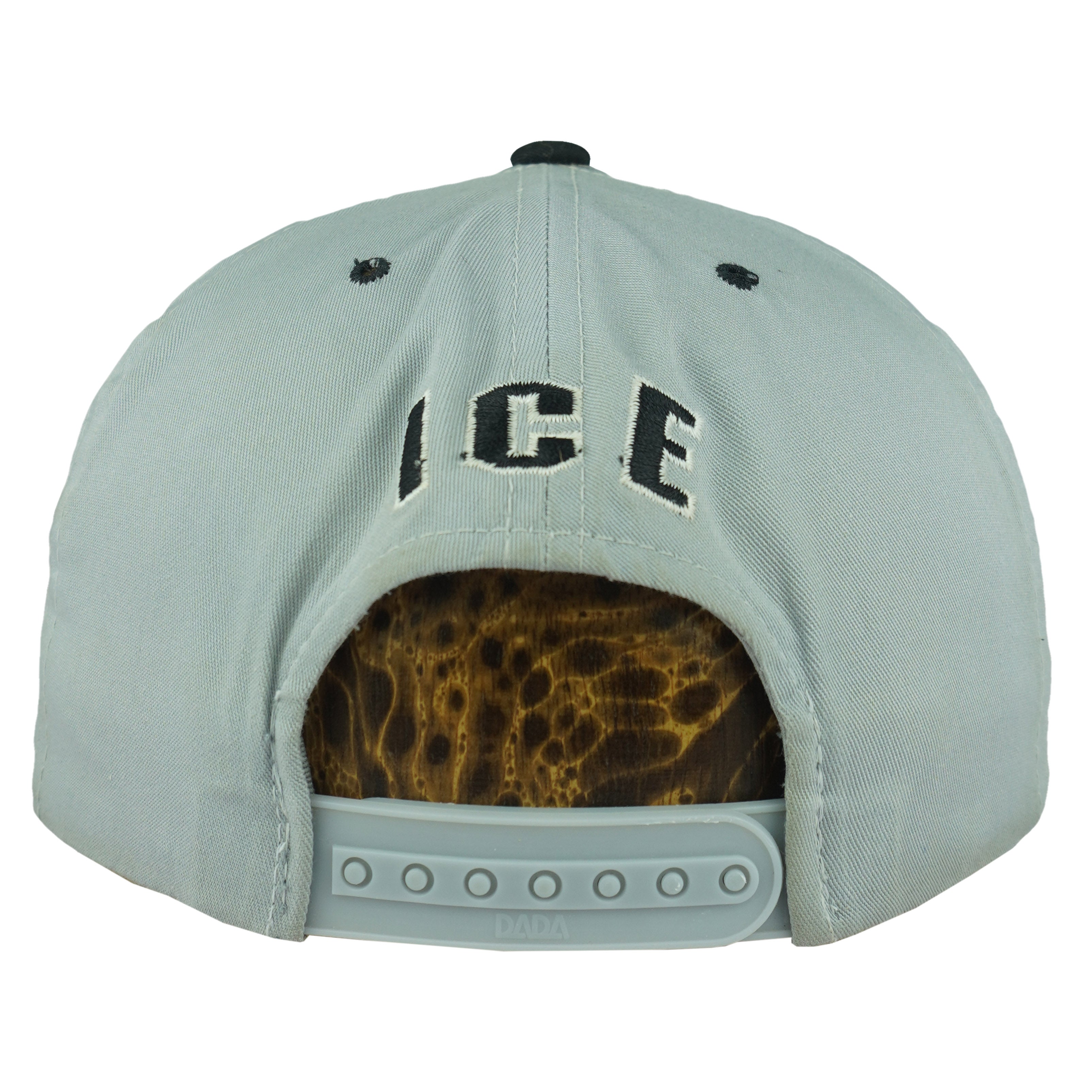 Vintage NHL (G Cap) - Indianapolis Ice IHL Snapback Hat 1990s OSFA in gray