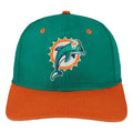 NFL (Logo 7) - Miami Dolphins Big Logo Snapback Hat 1990s OSFA Vintage Retro Football