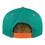 NFL (Logo 7) - Miami Dolphins Big Logo Snapback Hat 1990s OSFA Vintage Retro Football