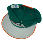 NFL (Logo 7) - Miami Dolphins Big Logo Snapback Hat 1990s OSFA Vintage Retro Football