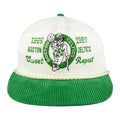 NBA - Boston Celtics Sweet Repeat Corduroy Snapback Hat 1990s OSFA Vintage Retro Basketball