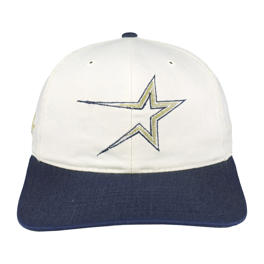 MLB - Houston Astros Big Star Logo Snapback Hat 1990s OSFA Vintage Retro Baseball