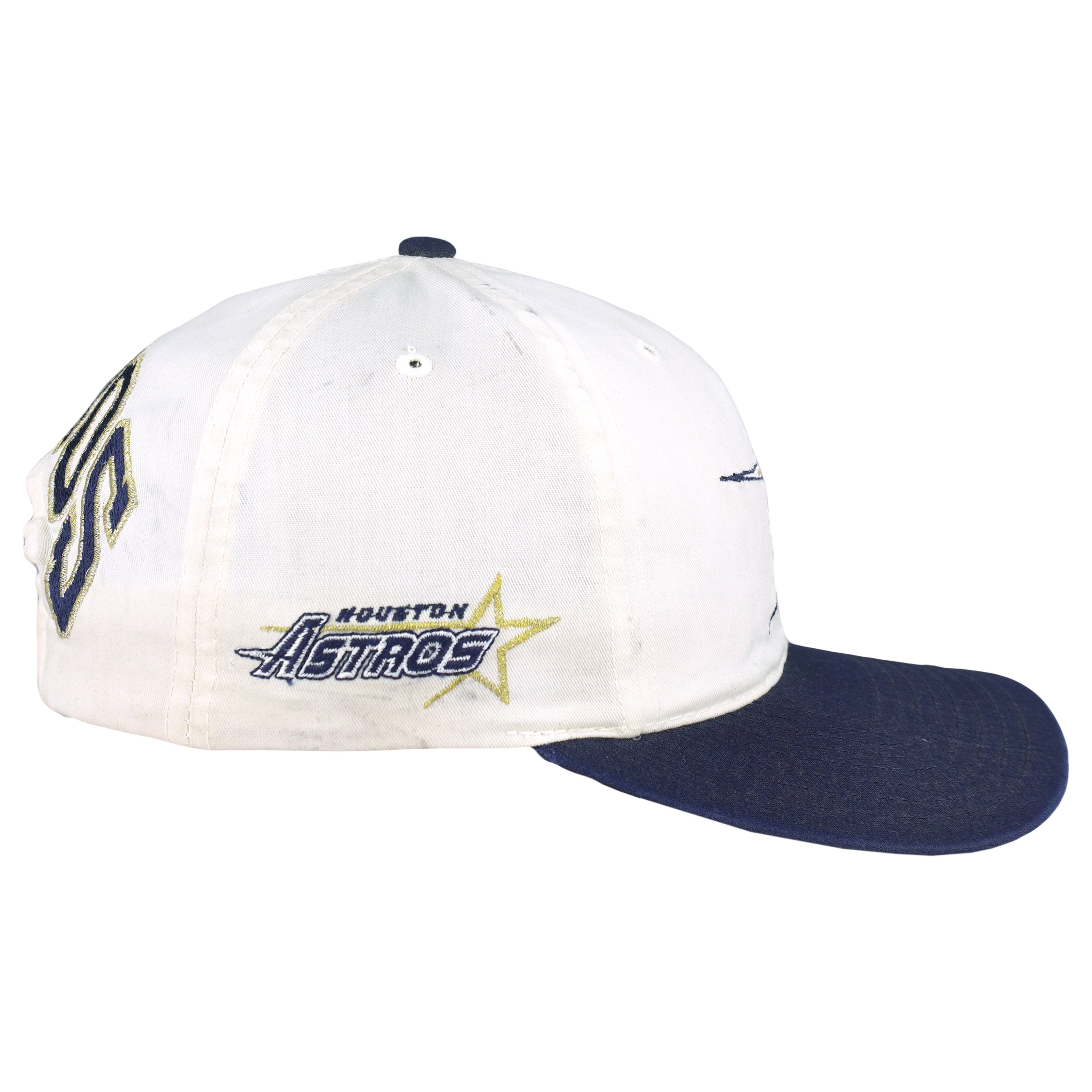 MLB - Houston Astros Big Star Logo Snapback Hat 1990s OSFA Vintage Retro Baseball