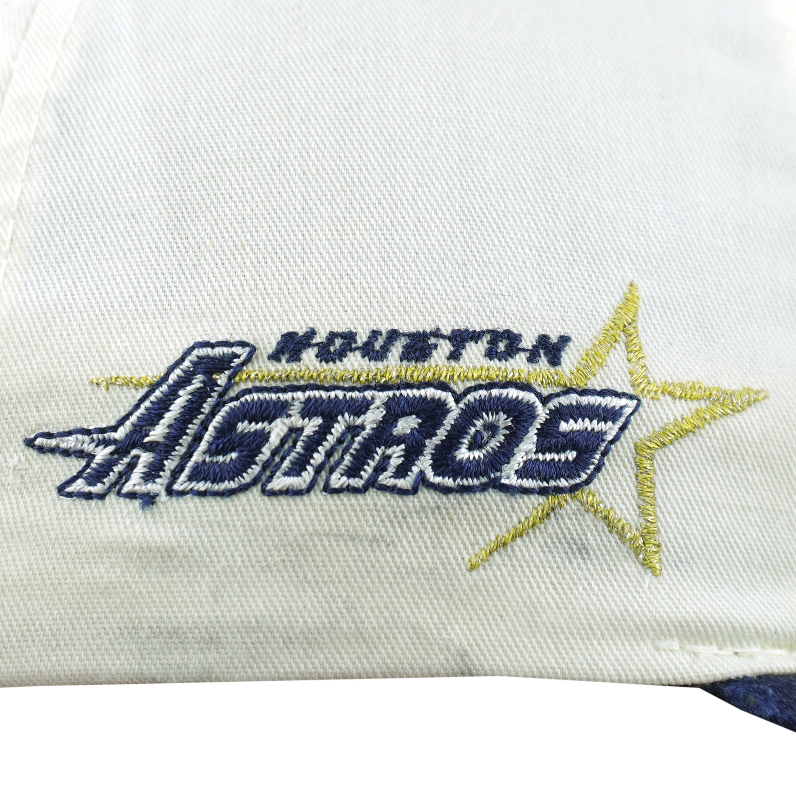 MLB - Houston Astros Big Star Logo Snapback Hat 1990s OSFA Vintage Retro Baseball