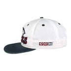NHL (#1 Apparel) - Vancouver Canucks Hockey Snapback Hat 1990s OSFA Vintage Retro Hockey