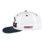 NHL (#1 Apparel) - Vancouver Canucks Hockey Snapback Hat 1990s OSFA Vintage Retro Hockey