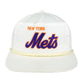MLB (Annco) - New York Mets Embroidered Snapback Hat 1990s OSFA Vintage Retro Baseball