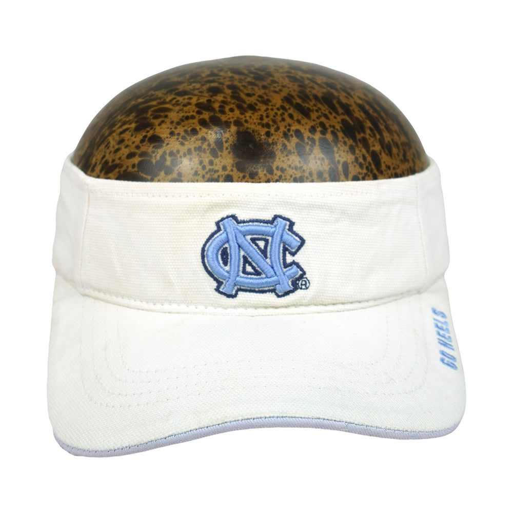 NCAA (Colosseum) - North Carolina Tar Heels Visor Strapback Hat 1990s OSFA Vintage Retro
