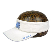 NCAA (Colosseum) - North Carolina Tar Heels Visor Strapback Hat 1990s OSFA Vintage Retro