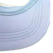 NCAA (Colosseum) - North Carolina Tar Heels Visor Strapback Hat 1990s OSFA Vintage Retro