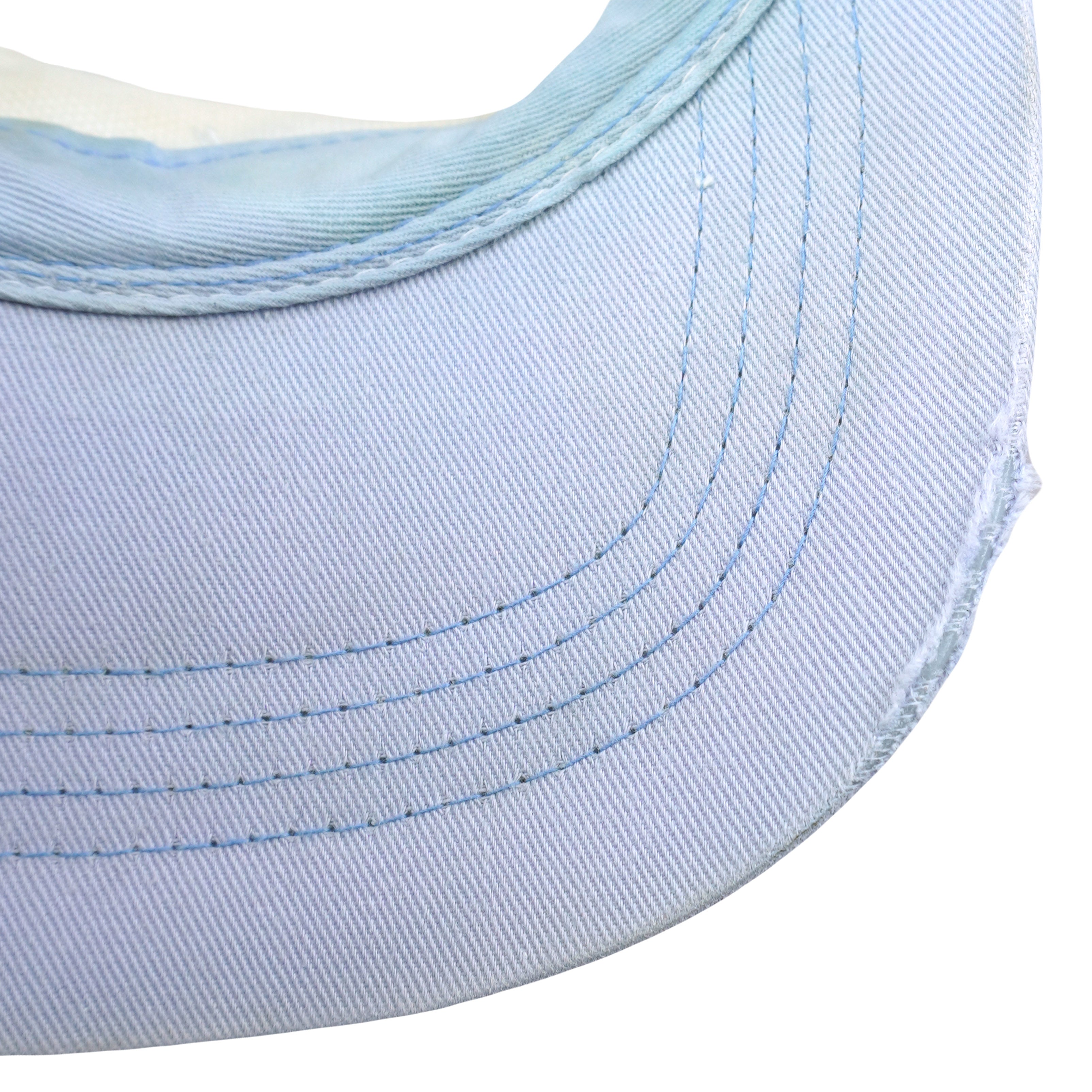 NCAA (Colosseum) - North Carolina Tar Heels Visor Strapback Hat 1990s OSFA Vintage Retro