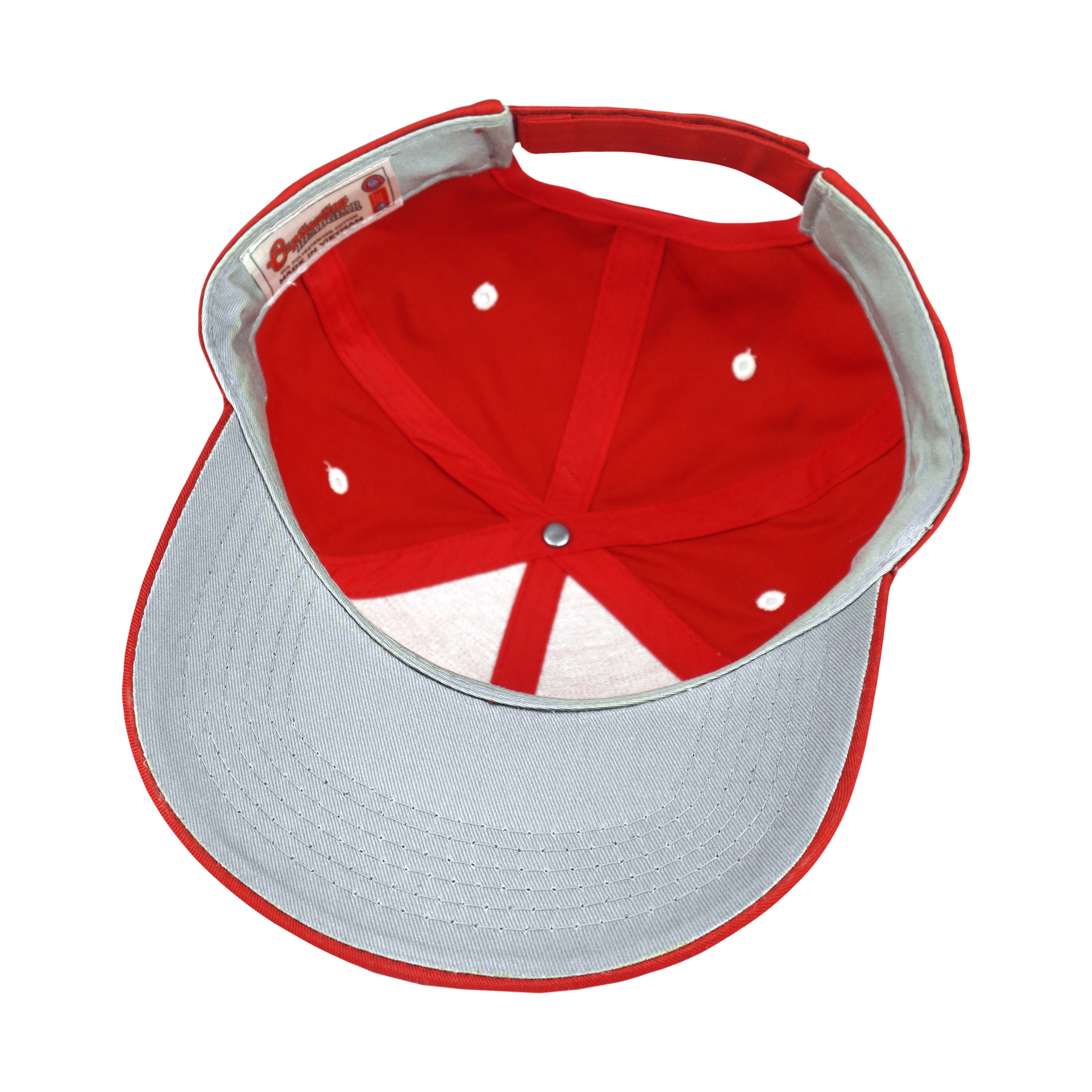 NCAA - Ohio State Buckeyes Strapback Hat 1990s OSFA Vintage Retro