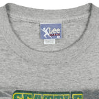 Vintage NBA (Lee) - Seattle SuperSonics Conference Champions T-Shirt 1996 Large in gray