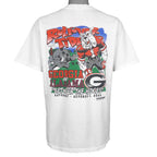 NCAA (Gildan) - Georgia Bulldogs Vs Alabama Crimson Tide T-Shirt 2003 Large Vintage Retro