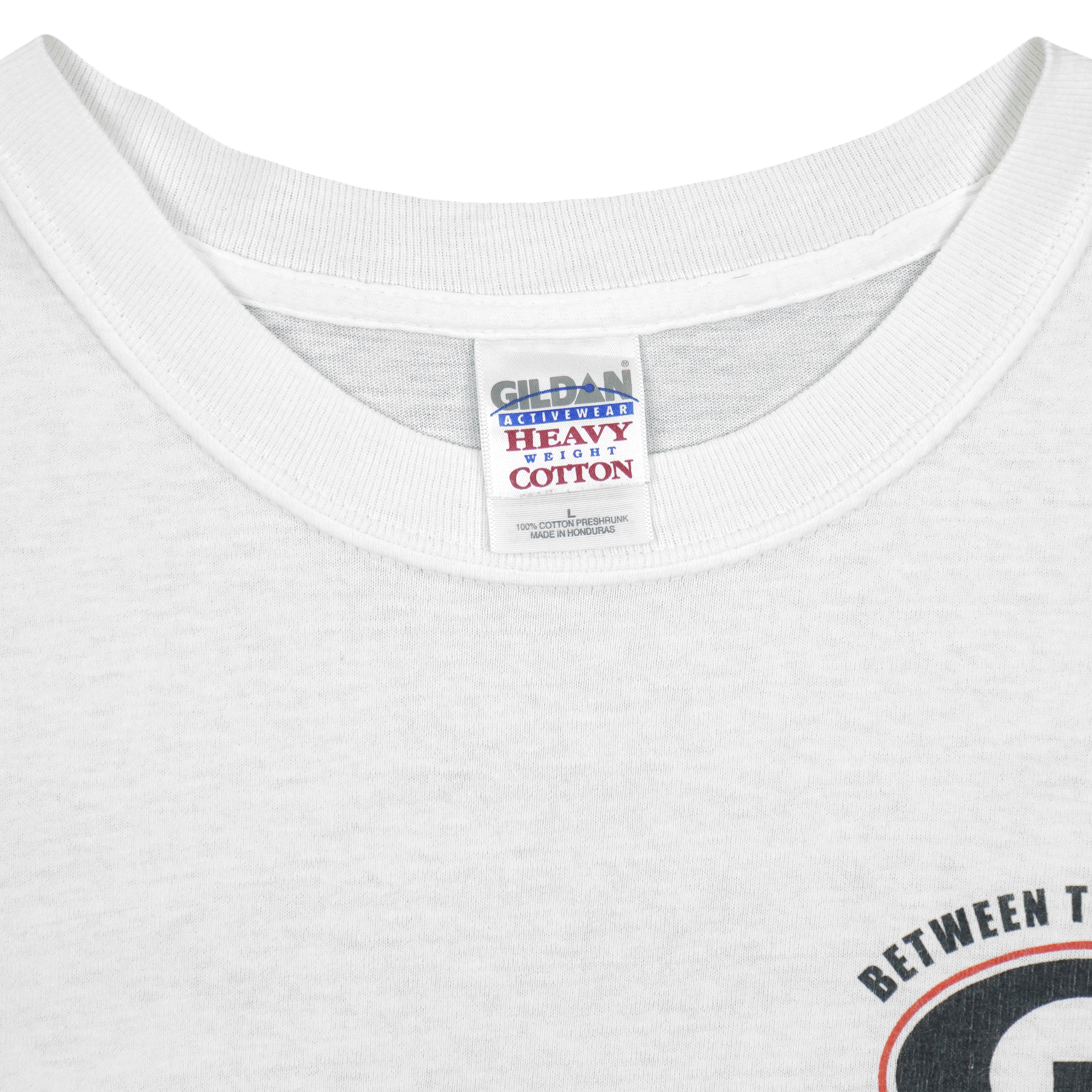 NCAA (Gildan) - Georgia Bulldogs Vs Alabama Crimson Tide T-Shirt 2003 Large Vintage Retro