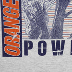 NCAA (Swingster)- Syracuse Orangemen Power T-Shirt 1990s X-Large Vintage Retro