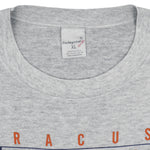 NCAA (Swingster)- Syracuse Orangemen Power T-Shirt 1990s X-Large Vintage Retro