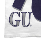 Vintage NCAA - Georgetown Hoyas Single Stitch T-Shirt 1990s Large in white