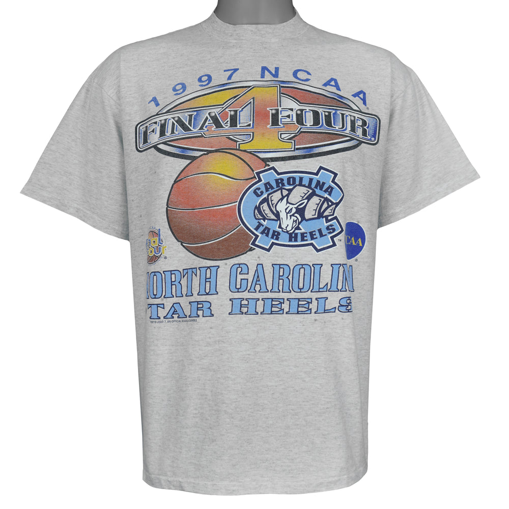 NCAA (Logo 7) - North Carolina Tar Heels Final Four Champions T-Shirt 1997 Large Vintage Retro