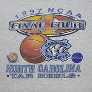 NCAA (Logo 7) - North Carolina Tar Heels Final Four Champions T-Shirt 1997 Large Vintage Retro