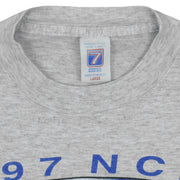 NCAA (Logo 7) - North Carolina Tar Heels Final Four Champions T-Shirt 1997 Large Vintage Retro