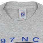 NCAA (Logo 7) - North Carolina Tar Heels Final Four Champions T-Shirt 1997 Large Vintage Retro