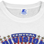 Vintage Starter (MLB) - Cincinnati Reds Central Division Champions T-Shirt 1995 X-Large in white