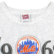 Long Gone Large label inside the gray Mets jersey collar