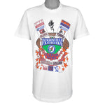 NCAA - Sooners vs. Cavaliers Gator Bowl Champions T-Shirt 1991 Medium