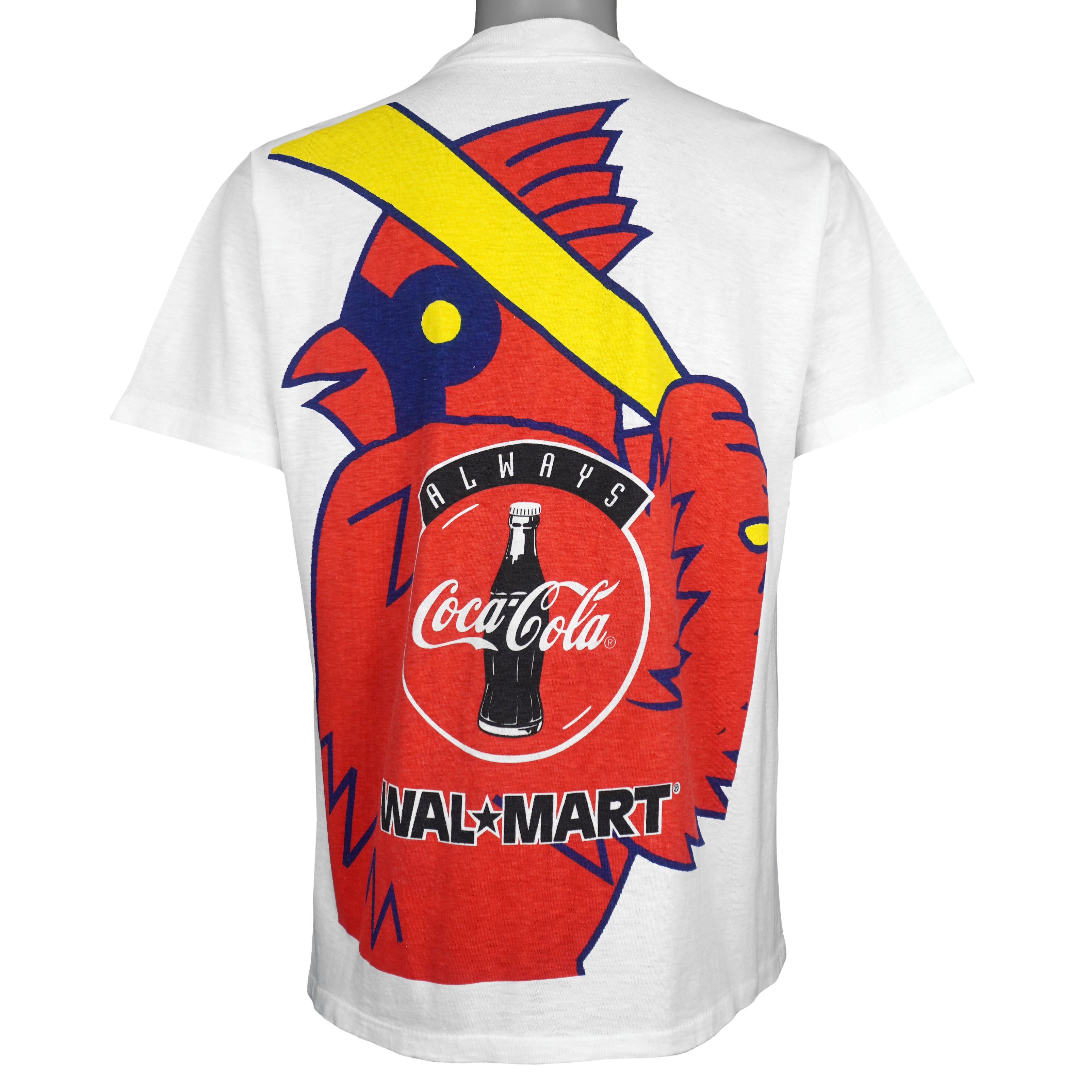 MLB - St. Louis Cardinals x Coca-Cola Walmart T-Shirt 1990s Large Vintage Retro Baseball
