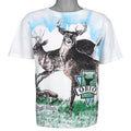 Vintage - Ohio Whitetail Deer All Over Print Graphic T-Shirt 1990s X-Large Vintage Retro