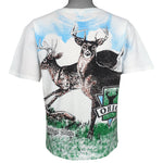 Vintage - Ohio Whitetail Deer All Over Print Graphic T-Shirt 1990s X-Large Vintage Retro