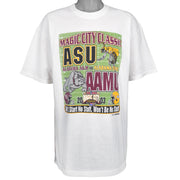 NCAA (Jerzees) - Magic City Classic ASU vs AAMU Football T-Shirt 2003 X-Large Vintage Retro