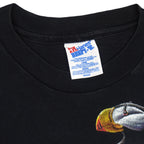 Vintage (Hanes) - Horned Puffins Wildlife T-Shirt 1990s Large Vintage Retro