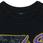 LSU Fighting Tigers black T-shirt crew-neck detail