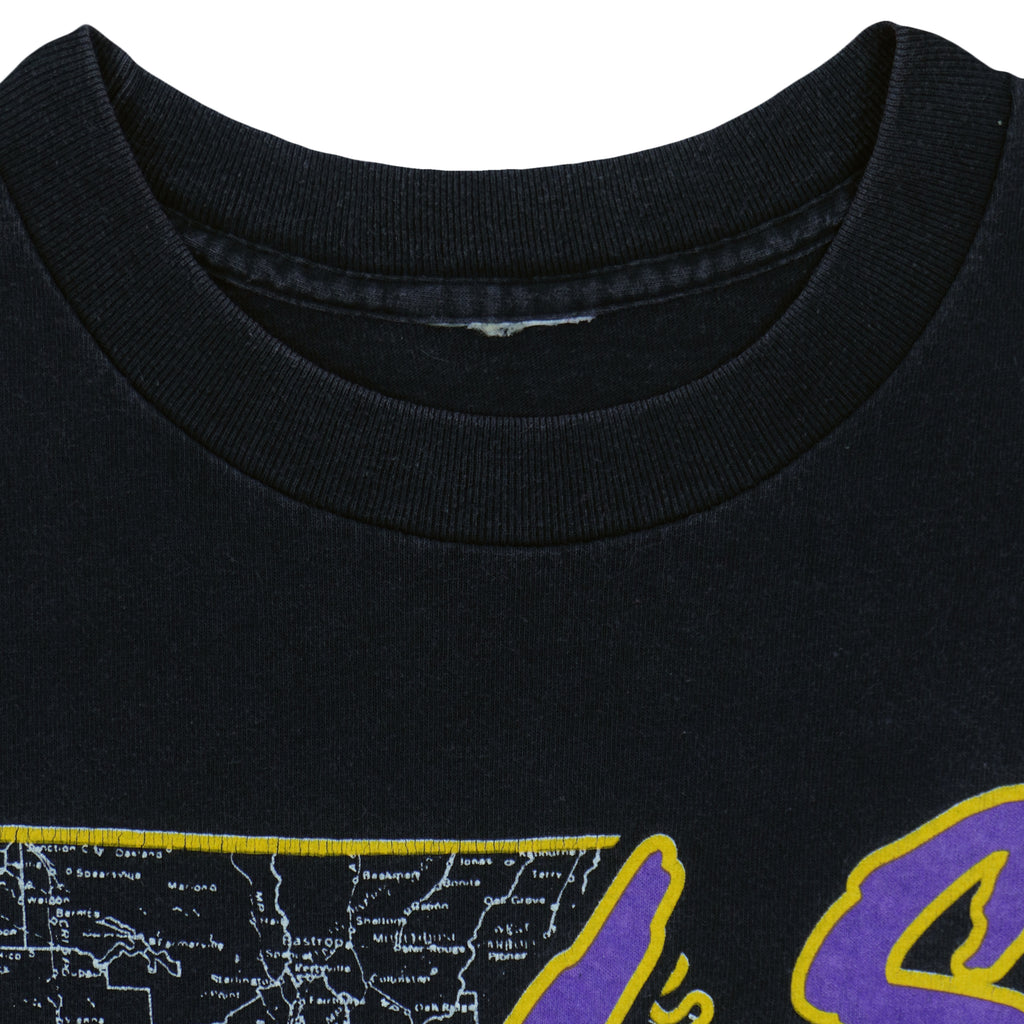 NCAA - LSU Fighting Tigers T-Shirt 1990s Large Vintage Retro 