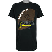 AFL (Fruit of the Loom) - Memphis Pharaohs T-Shirt 1990s Large Vintage Retro Football
