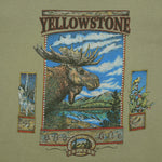 Vintage (Anvil) - Yellowstone Moose T-Shirt 1990s X-Large Vintage Retro