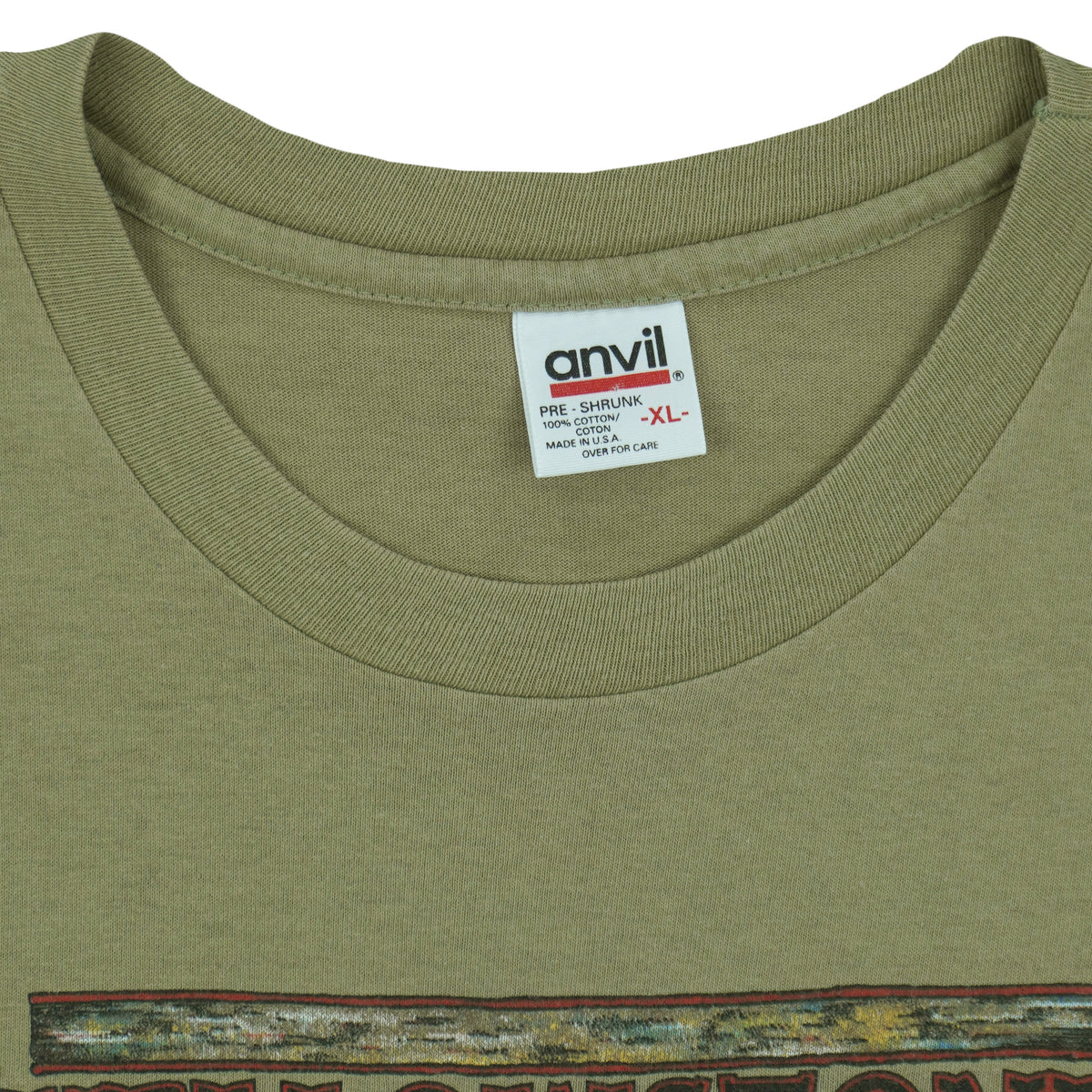 Vintage (Anvil) - Yellowstone Moose T-Shirt 1990s X-Large Vintage Retro