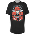 NHL (Best) - Detroit Red Wings Real Men Drop Their Gloves T-Shirt 1994 XX-Large Vintage Retro Hockey