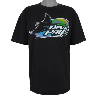 MLB (All Sport) - Tampa Bay Devil Rays T-Shirt 1995 Large
